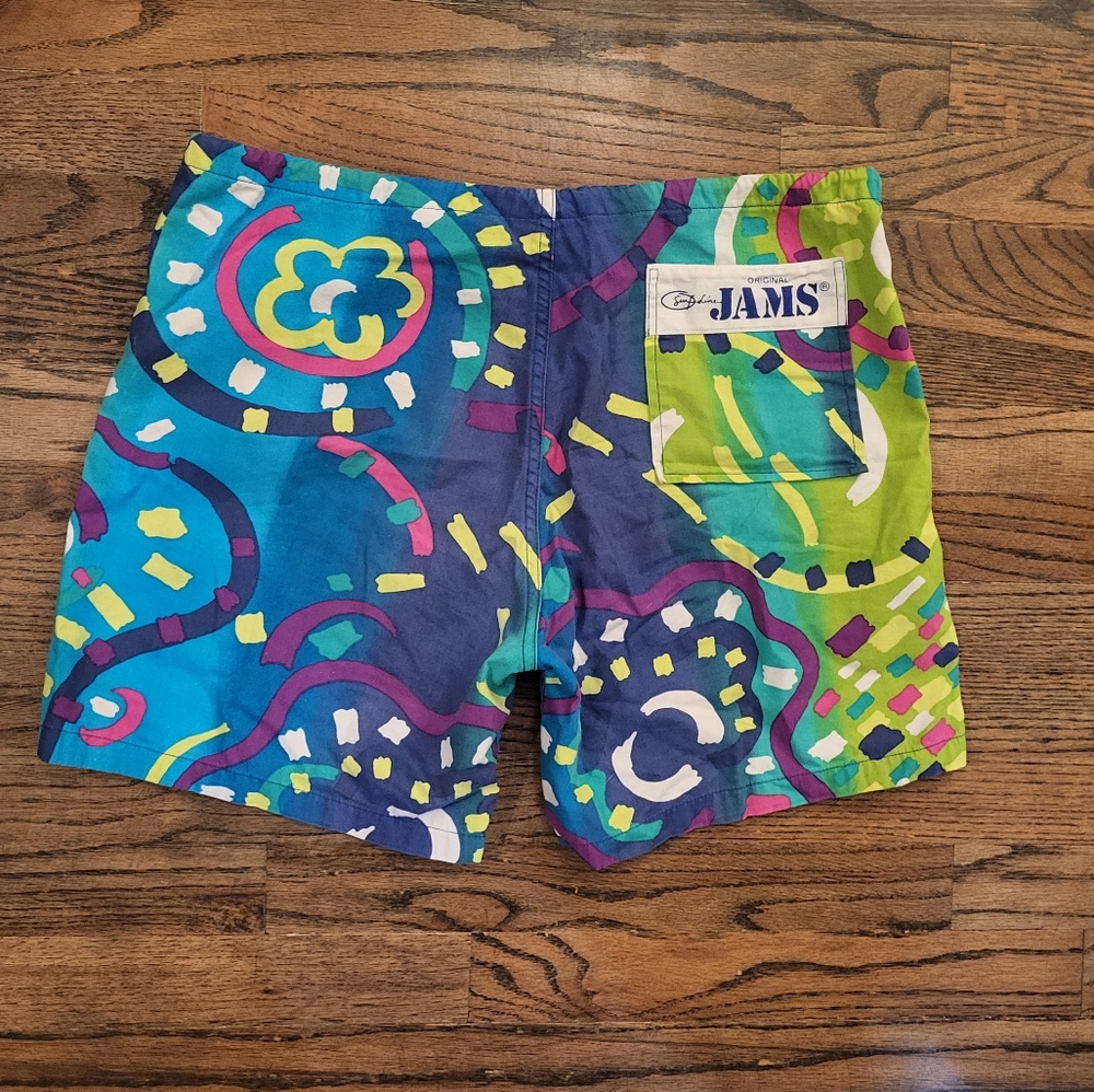 Original Jams Surf Line 80s vintage shorts size Medium